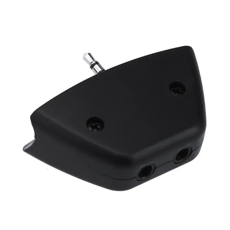 White Black Controller Earphone Headset Adapter Headphone Mic Converter for Xbox 360 Controller Headset Adapter