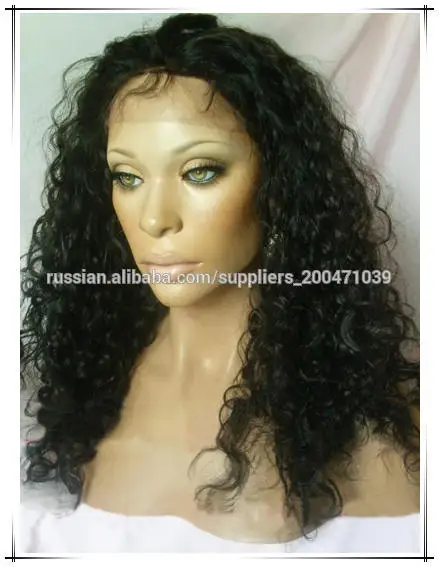2014 сток парик волос первого класса чистой девственной оптовая 100% девственных волос,полный парик шнурка от фабрики сразу