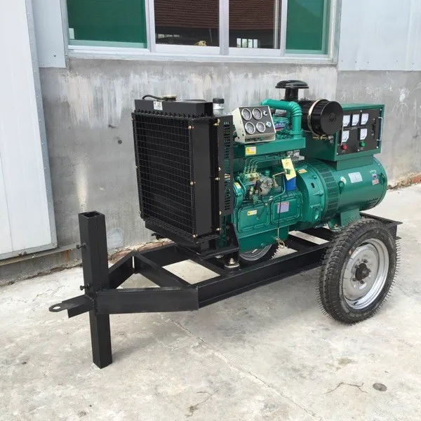Weifang ricardo series 40kw 50kva 3 phase 380v fuel oil generators with k4100zd low price