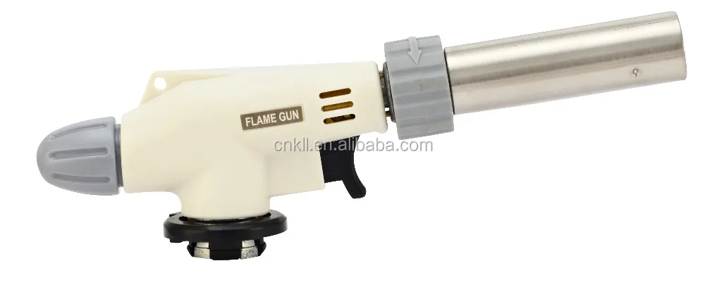 Adjustable 360 free rotation anti flare Culinary Creme Brulee Kitchen Chef Cooking gas blow Torch butane lighter KLL- 8805D