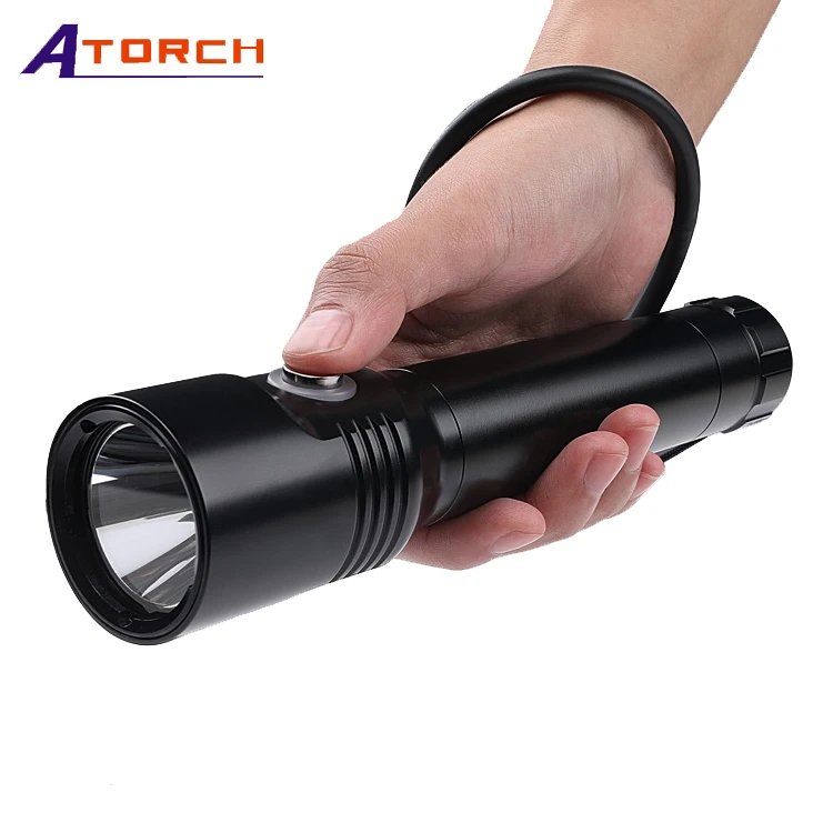 
ATORCH High Power Rechargeable 1200 Lumen 100m underwater light 