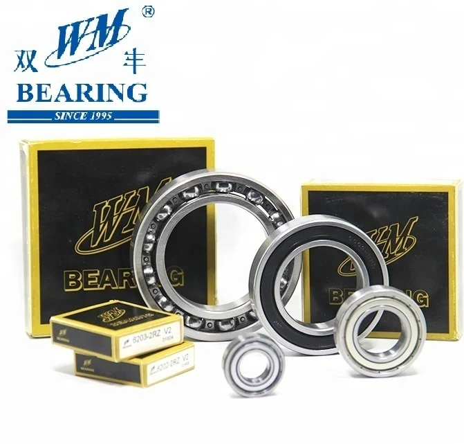MLZ WM Brand V Alibaba Gold Supplier Deep Groove Ball Bearing 6204 For Electrombile Rolamento 6204 rsv  Rolamento 6204 rs 6204