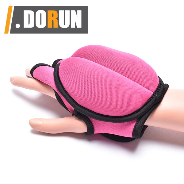 Weighted Gloves, 2 lb. Set - Removable Weight (2 x 0.5 lb. Each Glove) for Sculpting MMA Kickboxing Cardio Aerobics Hand Speed