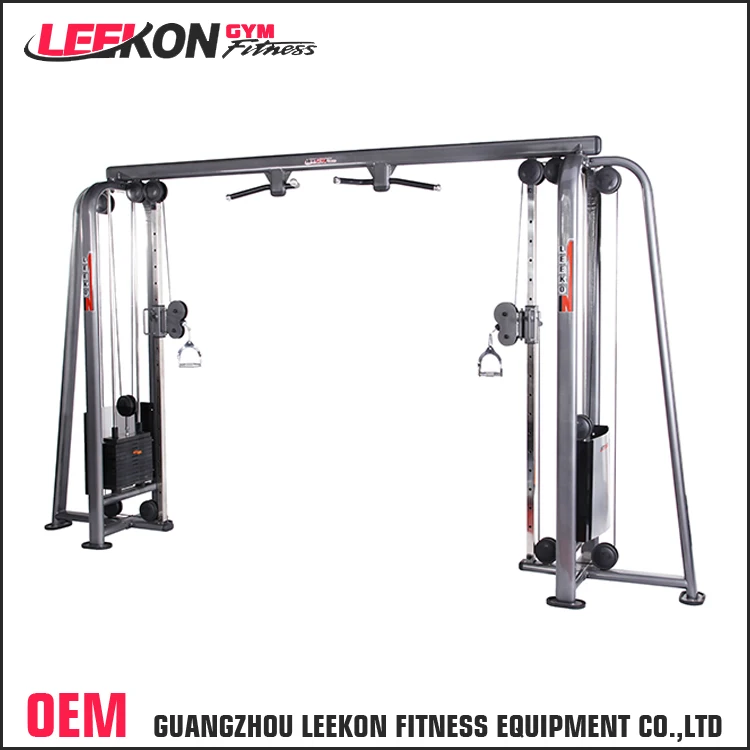 Leekon Heavy Duty Gym Equipment Cable Crossover Machine Gym Equipment Fitness Commercial Cable Crossover Machine