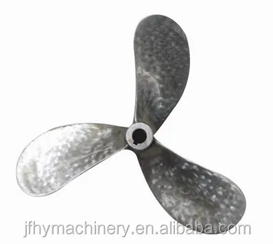 OEM die casting 3 blade outboard underwater marine propeller