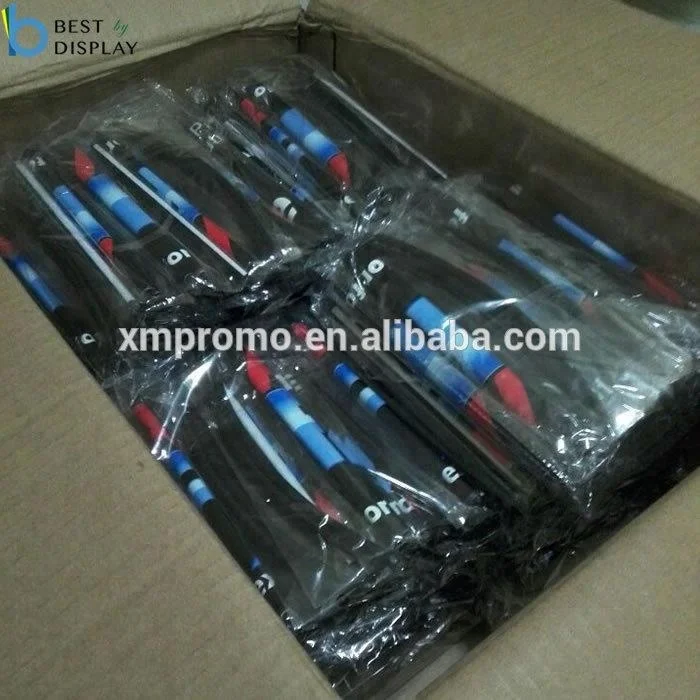 2018 Promotional advertising hand roll up banner hand held scrolling banner