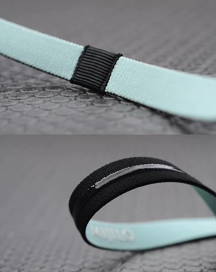 
Wholesale Elastic headband Yoga Headband anti-slip silicone sports sweatband 