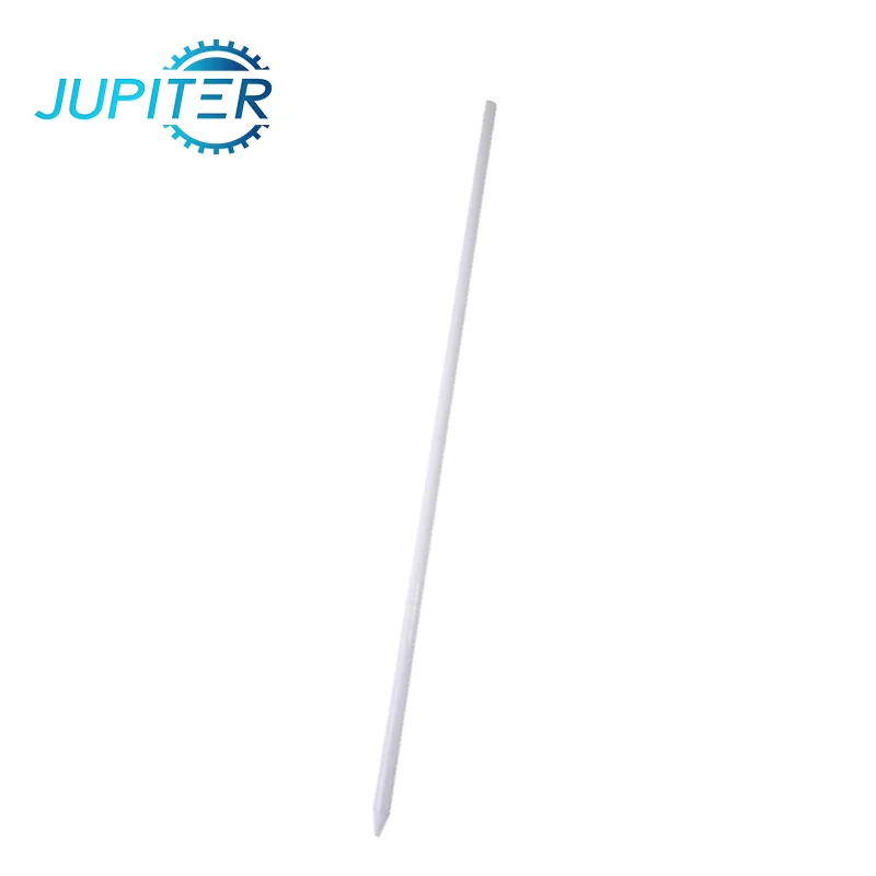 White 1200mm plastic electric fence fiberglass solid rod pole