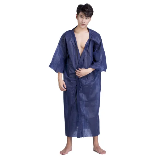 Disposable patient gowns hospital surgical pajamas nonwoven medical robe