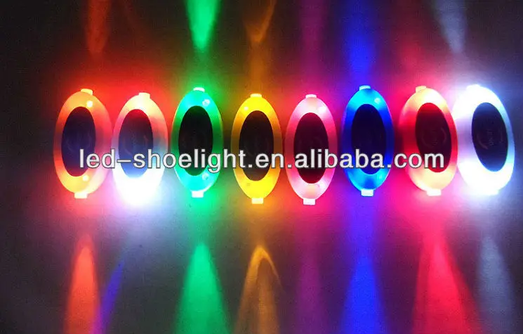  Разноцветные светодиодные шнурки для обуви
