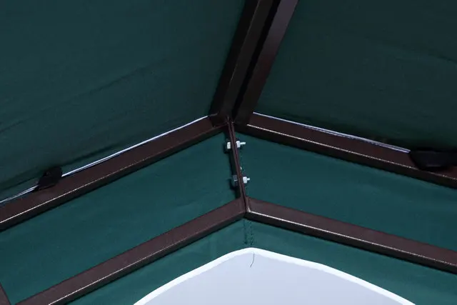 Outdoor Garden Beach Polyester Canopy Steel Gazebo Tent