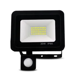 30W LED PIR Motion Sensor FloodLight Outdoor Flood Lamp Waterproof Flood Light