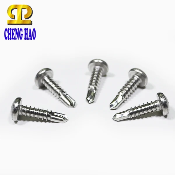 Taiwan Fastener Square Pan Head Stainless Steel Self Drilling Screw