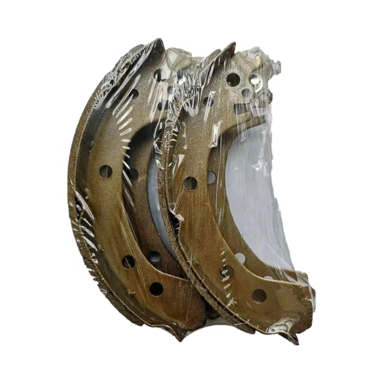 S801 Auto drum ceramic brake shoe with lining for many cars