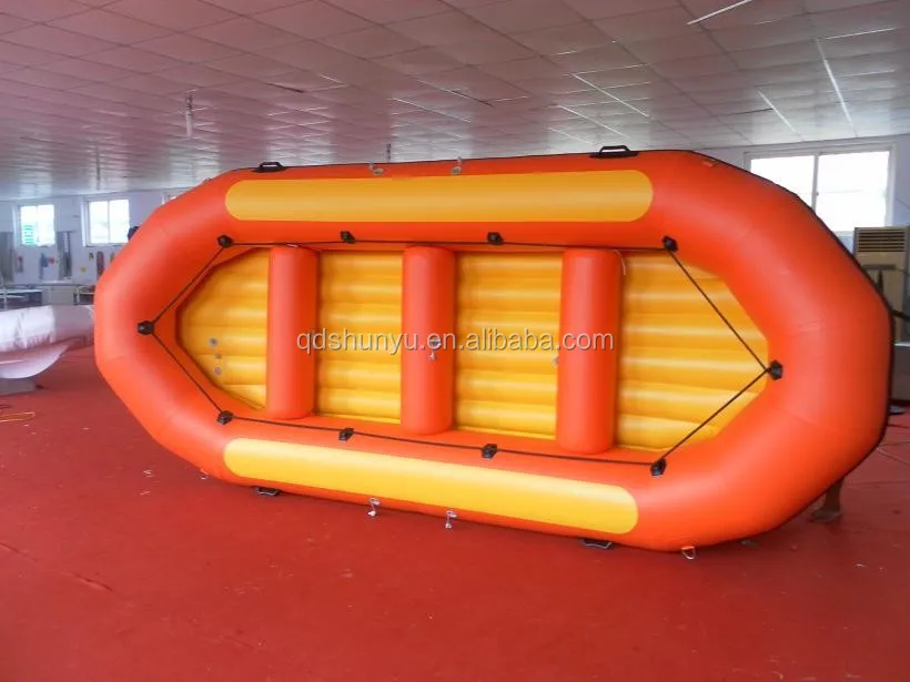 CE Certificate Self-bailing Inflatable Floating Raft Boat For Sale