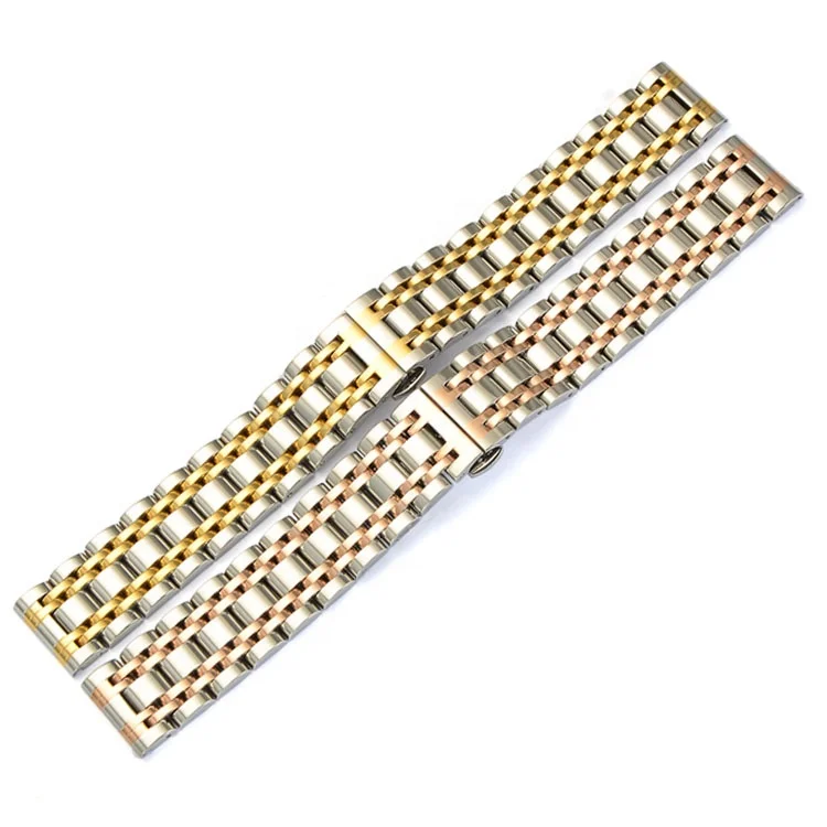 Hot product 14-24mm  solid 304 stainless steel  watch bracelet band