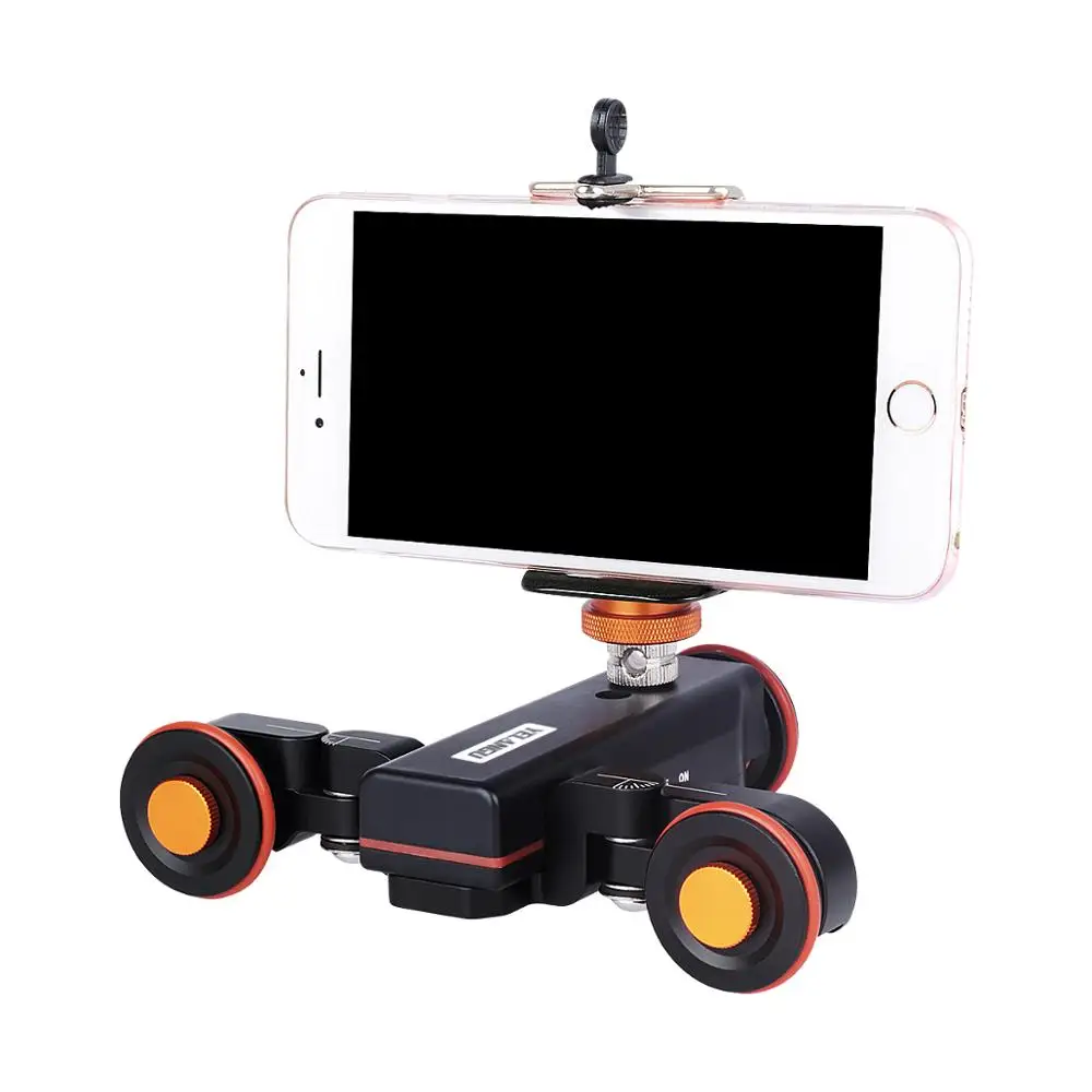 YELANGU Universal Track Skater Table Mini Camera Dolly For Cameras And Camcorders