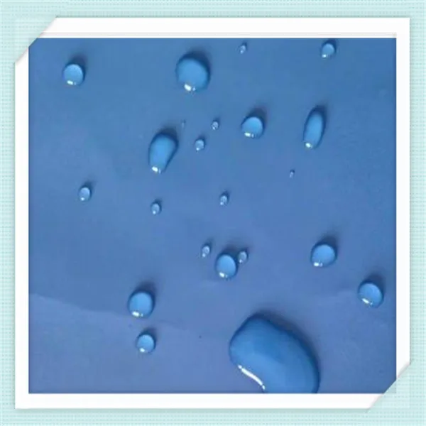 190t 100% polyester taffeta with pu coated