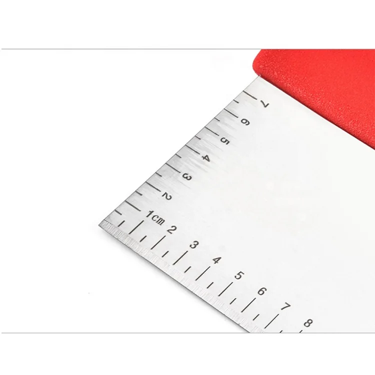 Dual Measurement Scale Stainless Steel Bench Scraper Chopper Cutter SW-BA99B