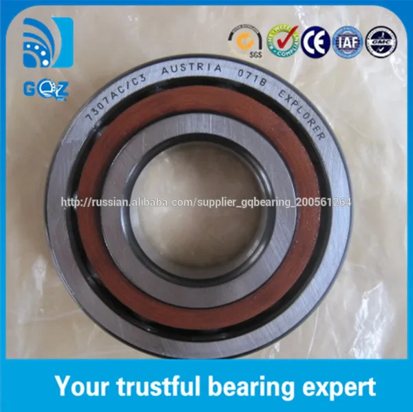 Шарикоподшипник с Угловым Контактом 7307 AC C3