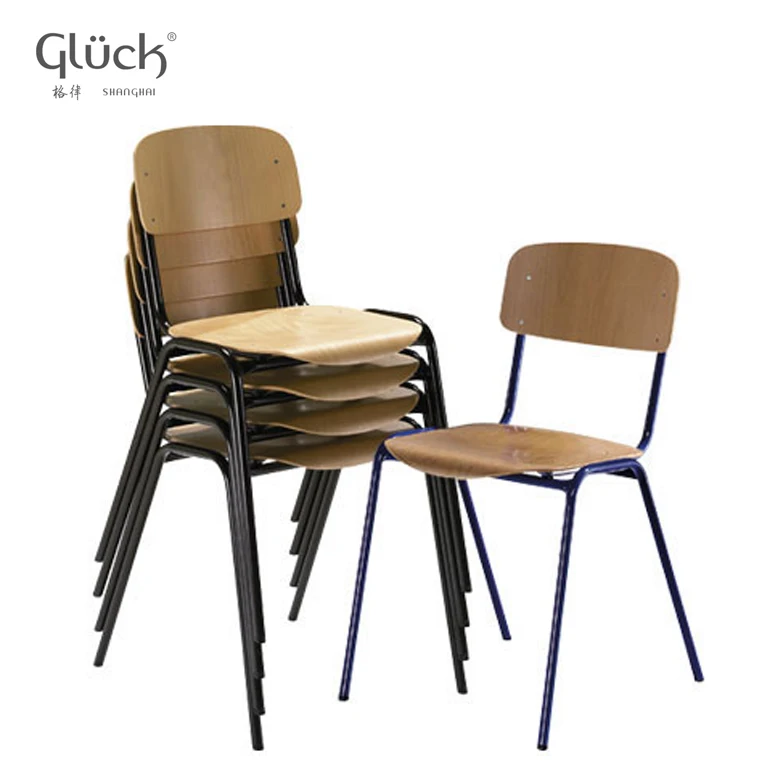 Wholesale Hot Sale Training School Chair Student Fast Food  Cafeteria Chair Dining Chair