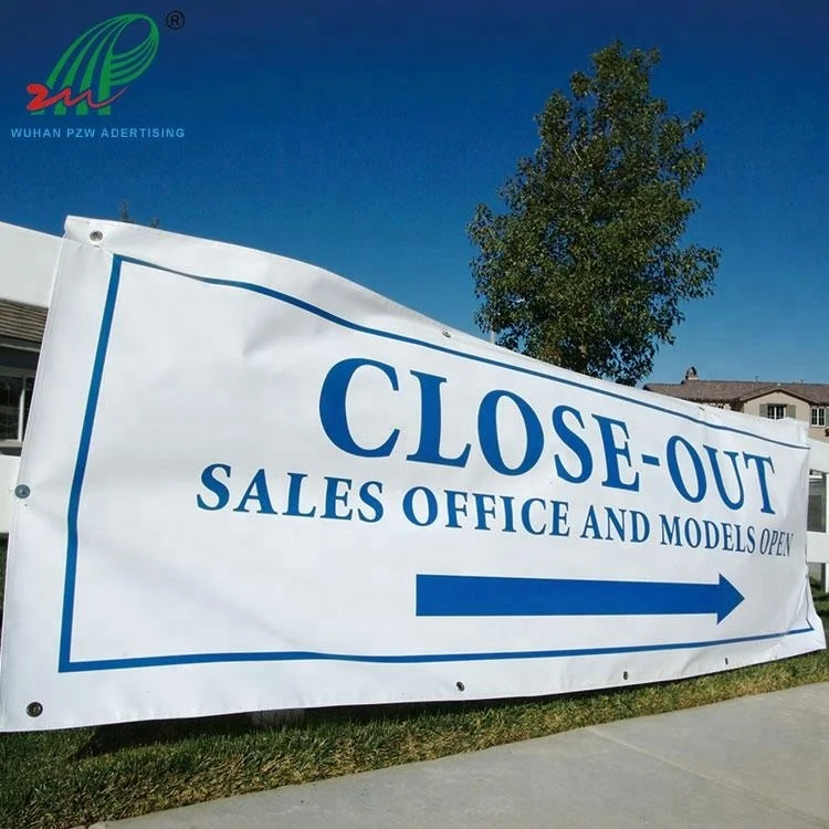 Цифровая печать по низкой цене 10 футов 4x6 виниловые баннеры для наружной и внутренней рекламы