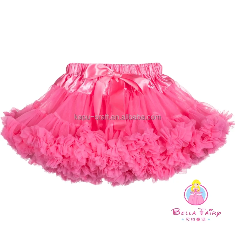 Wholesale New Design Kids Cute Pink Tutu Ballet Dance Costumes Long Fancy Valentine Pettiskirt