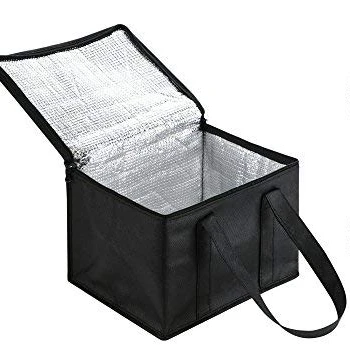 Drink Tote & Coffee Carrier Bag Ideal Food Delivery Bag or Drink Carrier Small Insulated Soft Cooler portable insulated bag