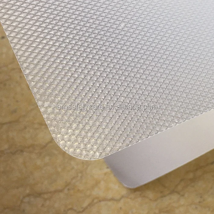 Adhesive Bath Mat Non-slip Transparent