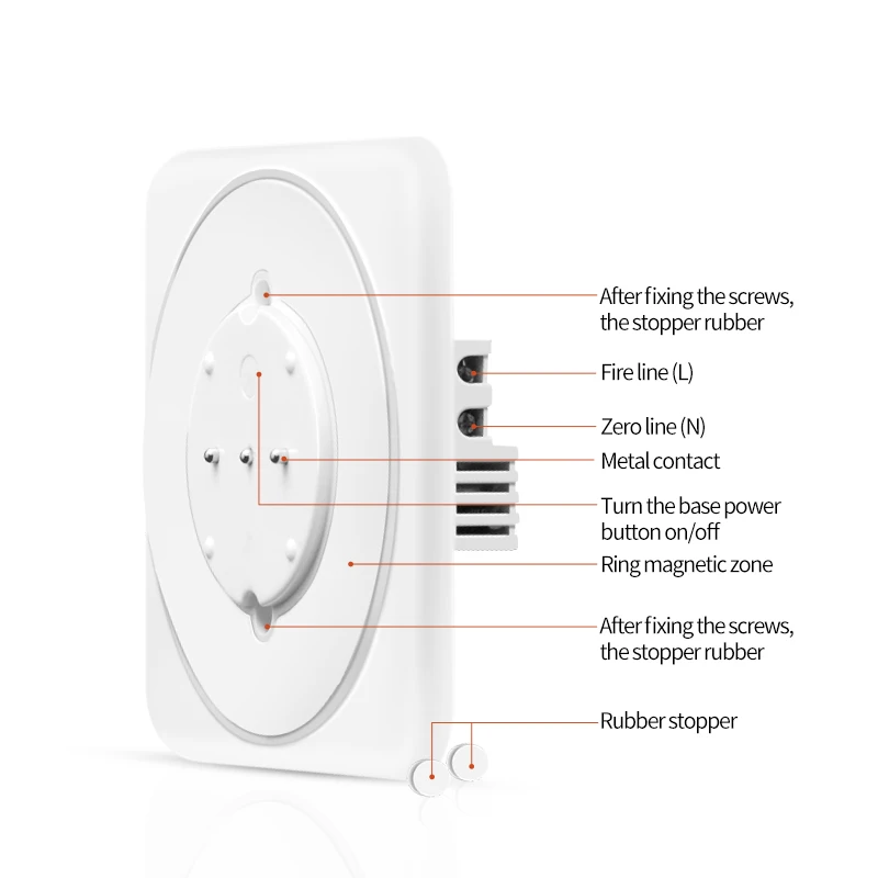 
Wall Mount Wireless Charging Case Patent Tablet Stand 