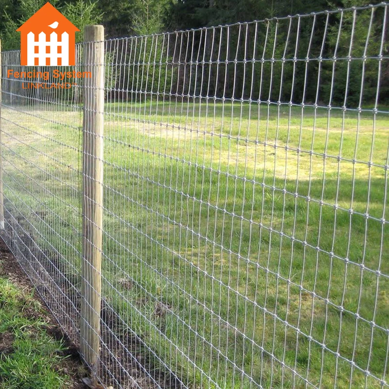 Security and strong livestock cattle farm metal wire mesh fence with 4ft,5ft,6ft,8ft high