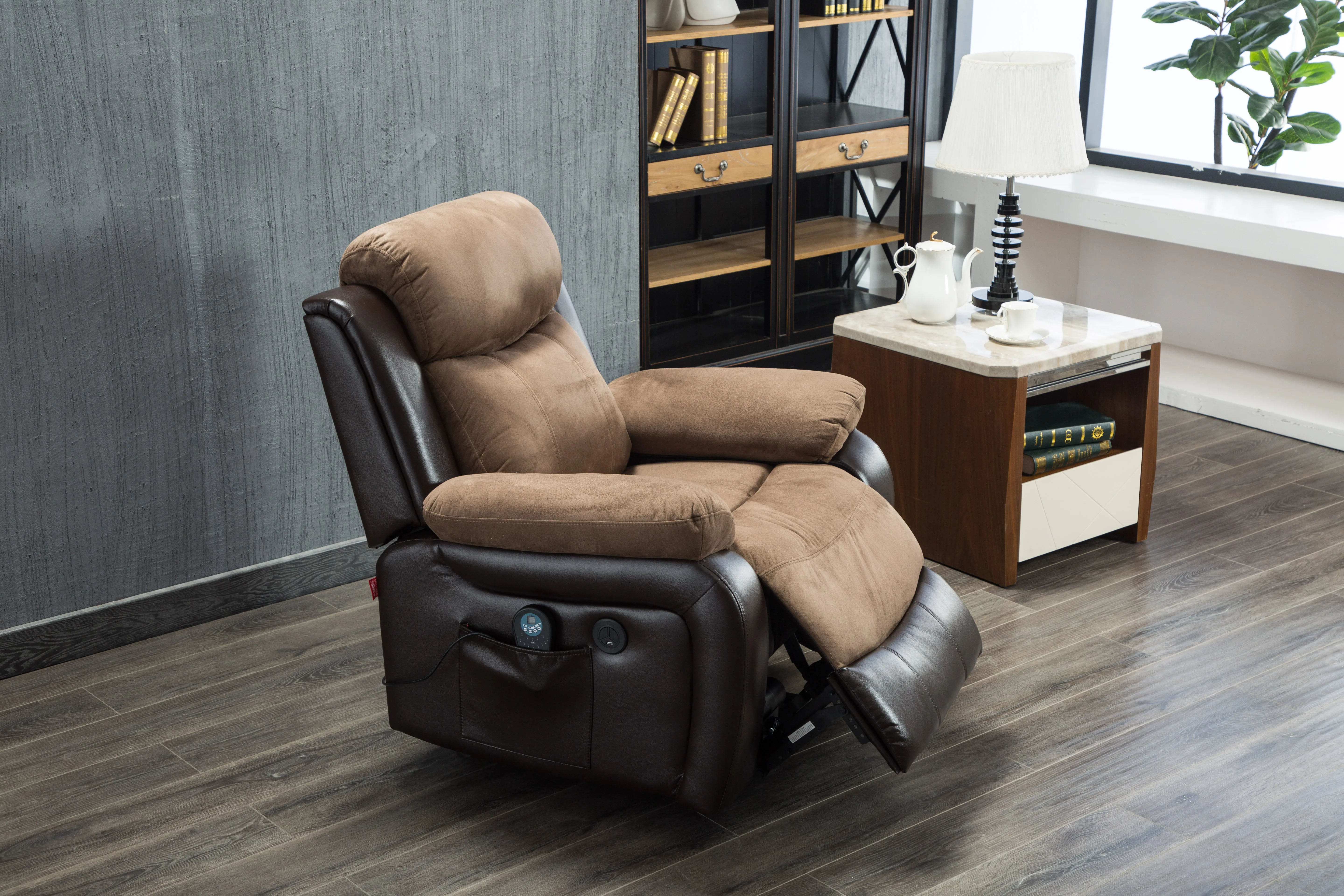 8-канальный с функцией массажа ткани для дивана Recliner стул