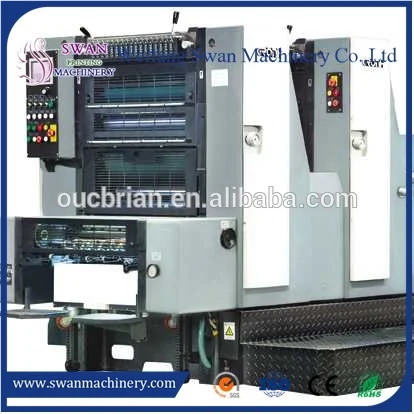 Cheap double channel new heavy duty offset printing machine Chinese factory