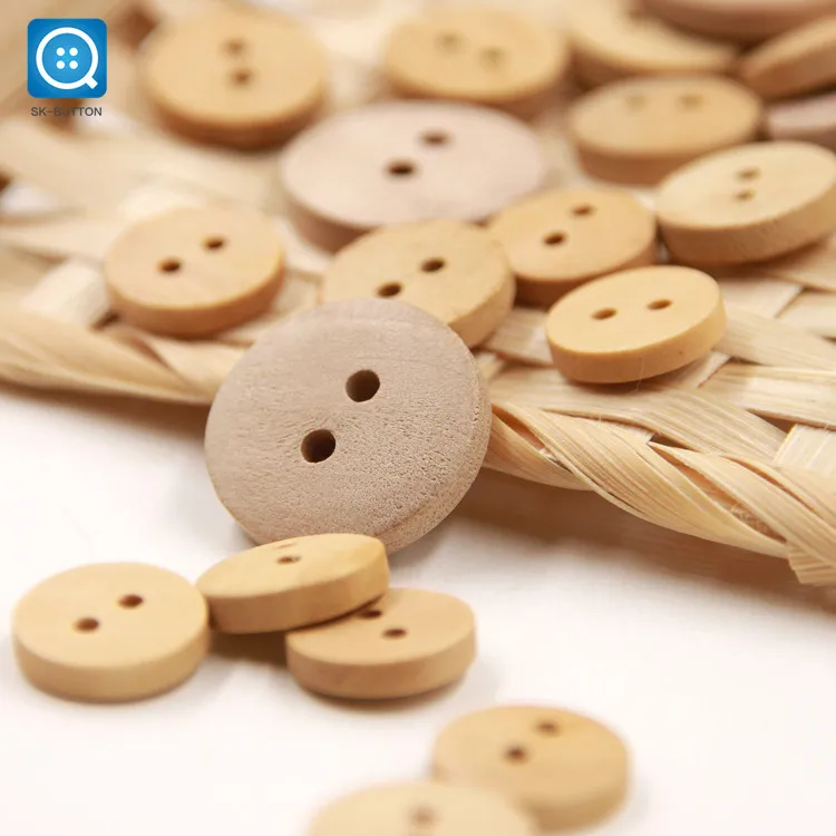 Новый дизайн Горячая Распродажа с деревянными пуговицами, кофта, комплект из 2 вещей, с дырками с фокусным расстоянием 25 мм деревянные пуговицы