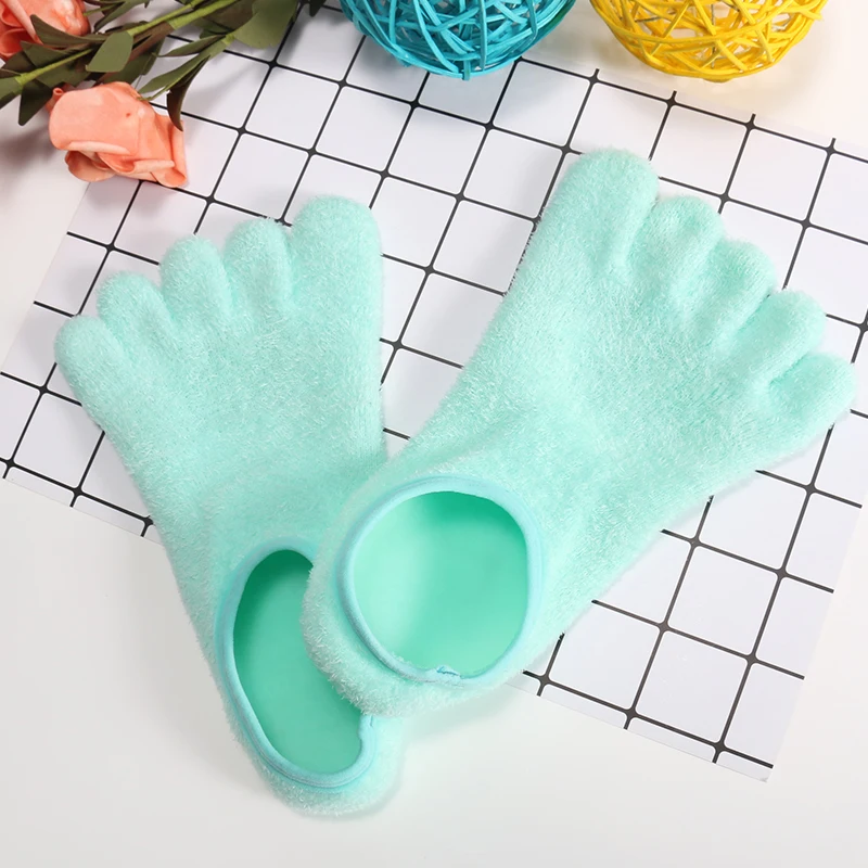 toe sock,gel moisture sock for foot care