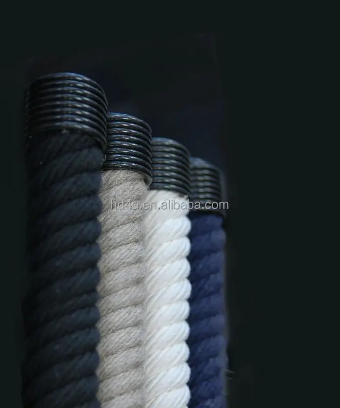 
Magic rope curtain rod 