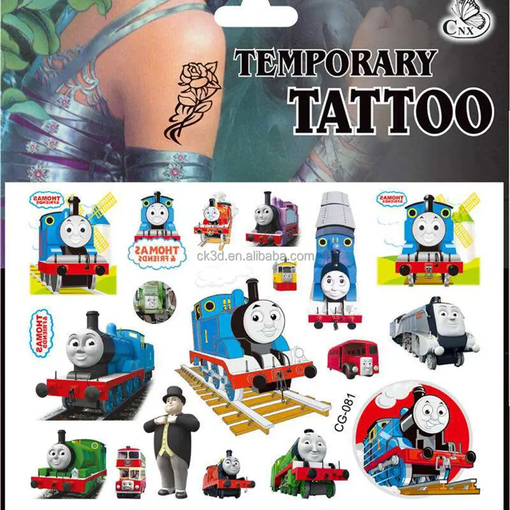 Water Transfer Easy Remove Finger Promotional Gift For Kids Non-toxic Tattoo Sticker safe tattoo ink
