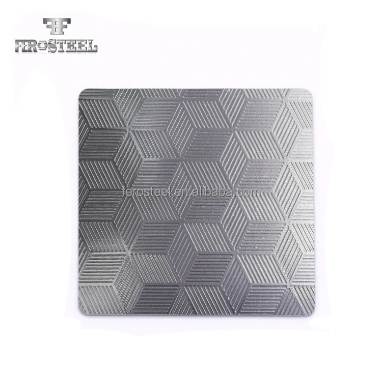 Embossed Stainless Steel Ceiling Panels Sheet Embossed Stainless Steel Plate Strip Reels for Dishware