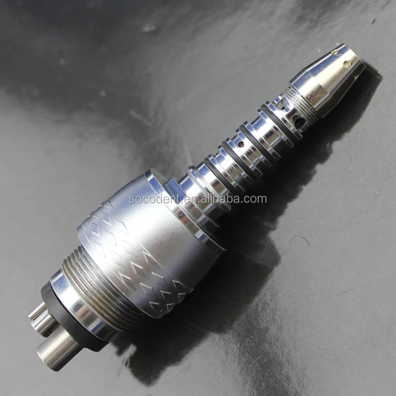 Sirona R/F Fit LED Quick Coupling with 360 Degree Water Adjustor for Dental Fiber Optical Handpiece