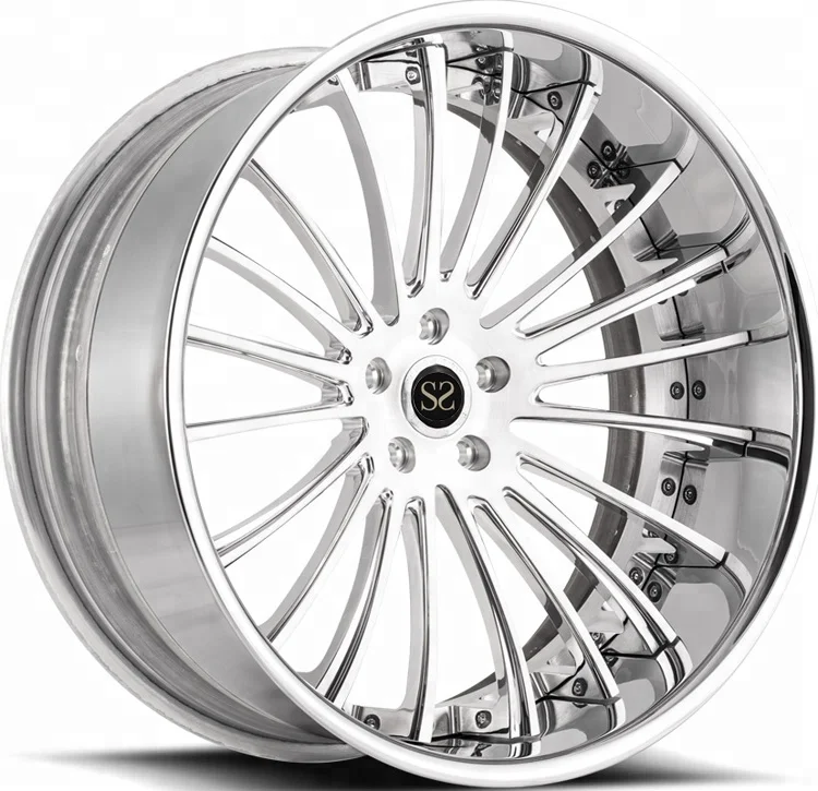 5x112 Forged Alloy Wheels 20 Inch Alloy Wheel Turning Painting Brushed and Poplised Finish rims for luxury car