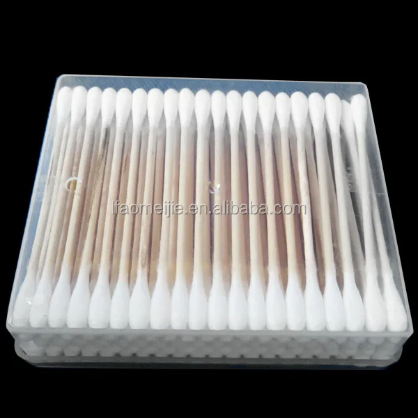 cotton tips, plastic stick cotton buds. wooden stick cotton swabs