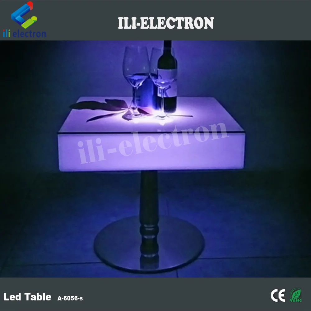 Led Garden Table Night Club Furniture color Cocktail table LED furniture
