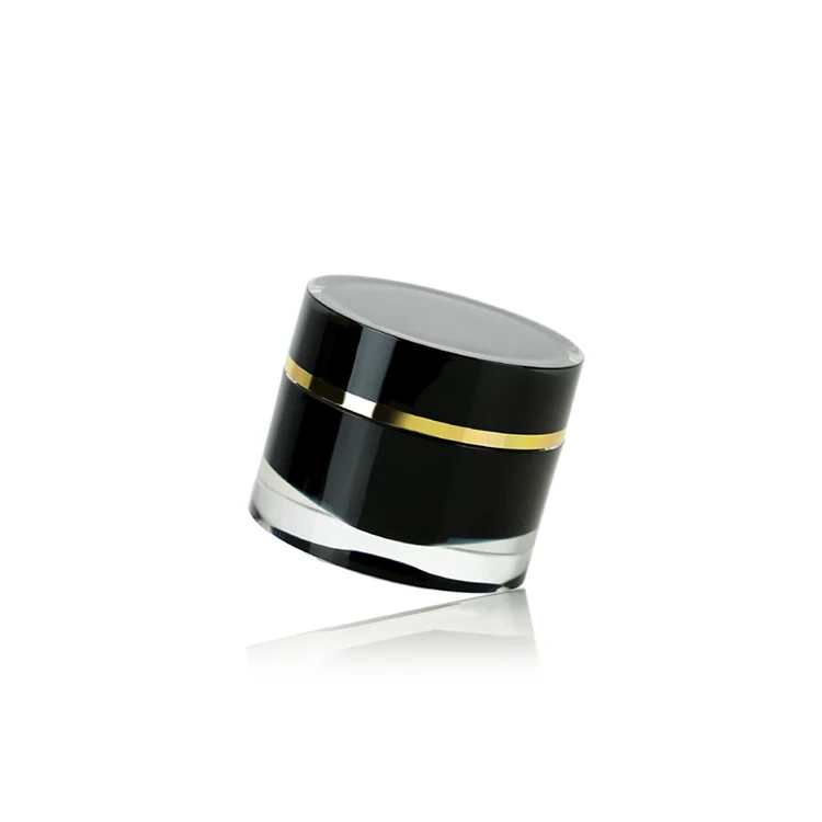 Роскошная косметическая упаковка с двойными стенками Акриловая банка для крема ухода за кожей лица и волосами WV 5/15/30/50/100 г