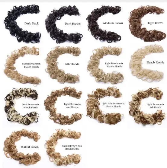 Эластичная резиновая лента, крученый шиньон с двумя пластиковыми гребнями, облегающий пучок волос, Африканский шиньон, синтетический шиньон