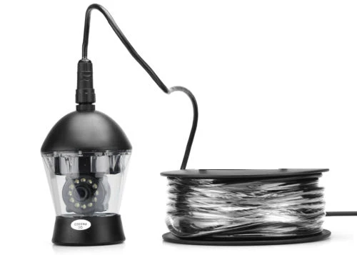 360 Degree Rotating Waterproof shockproof plastic Underwater Fishing Video Camera with 20m cable Used For Underwater Fishing