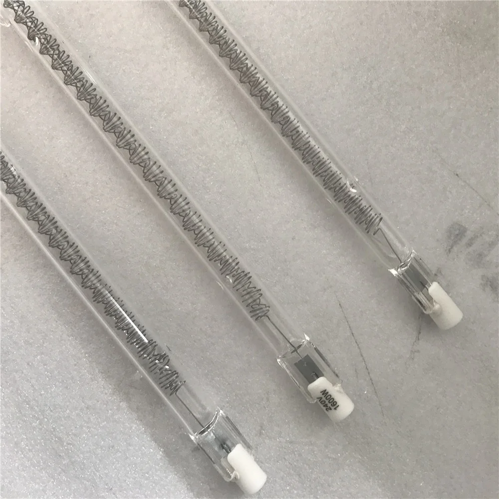 HUAYU screen printing Heating Lamp Medium wave IR lamps