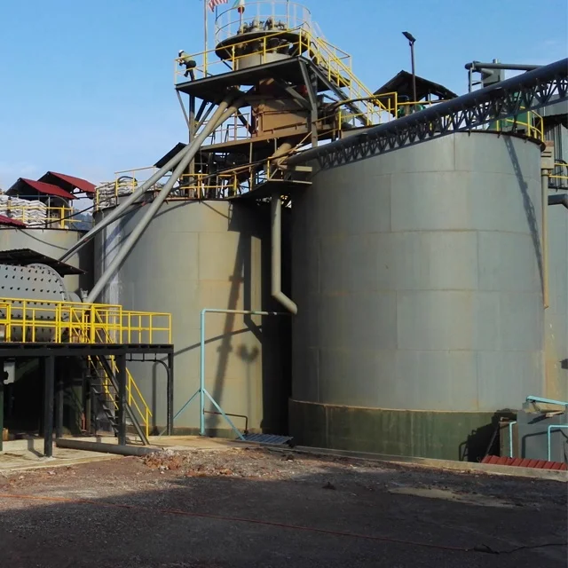 
Double impeller gold mine CIP leaching tank 