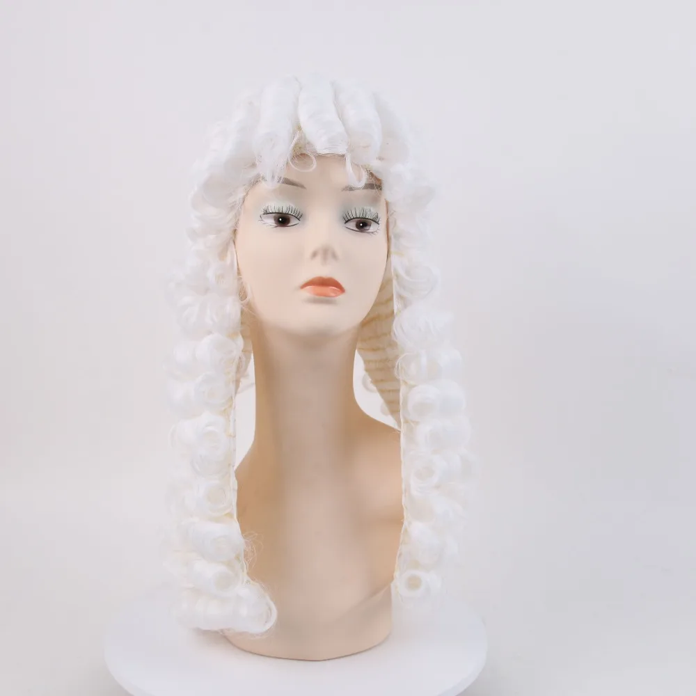New designed party decoration Lawyer style hair wigs for man