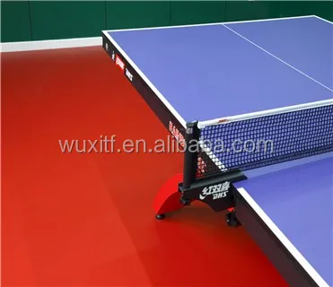 Low cost table tennis flooring with roll cheap price fireproof PVC flooring