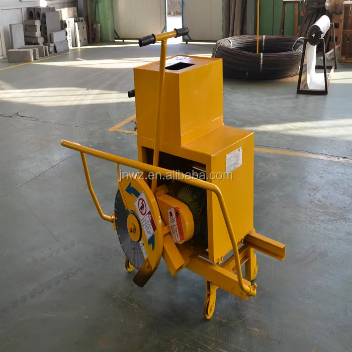 Concrete cutting machine for concrete hollow core slab cutter/